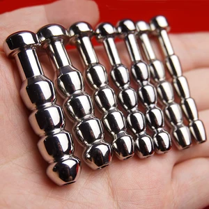 Steker Penis Berongga Baja Tahan Karat, Suara Uretra Bergelombang Ekor Bulat, Penundaan Ejakulasi Dilator Uretra, Kateter Uretra Terdengar 10 dilator uretra penjualan terbaik - №