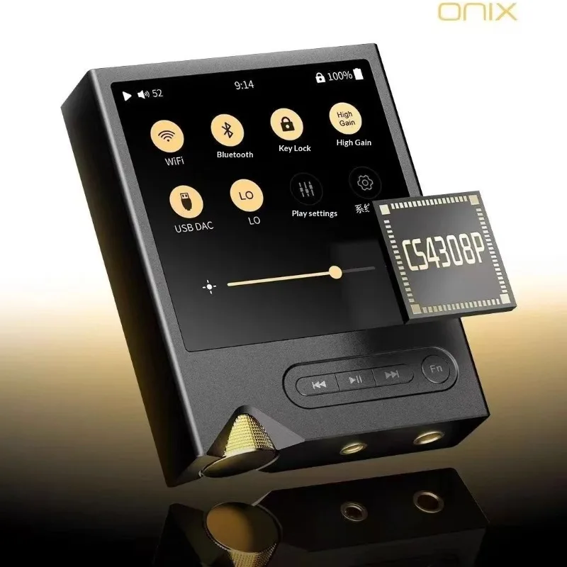 ONIX Tocata XM2 Player OLED شاشة تعمل باللمس DAC رقاقة أربعة مرشحات مختلفة مشغل هاي فاي محمول عمر بطارية طويل 8 ساعات