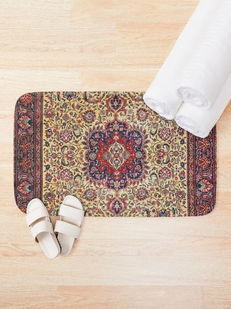 Tabriz Persian Carpet Print Bath Mat Living Room Rugs Kitchen Carpet House Interior Entrance Mat