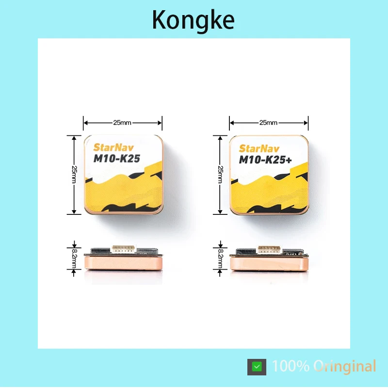 Kongke GNSS GPS BDS Module with Compass, High‑Precision Positioning Module for FPV Racing Drone RC Aircraft