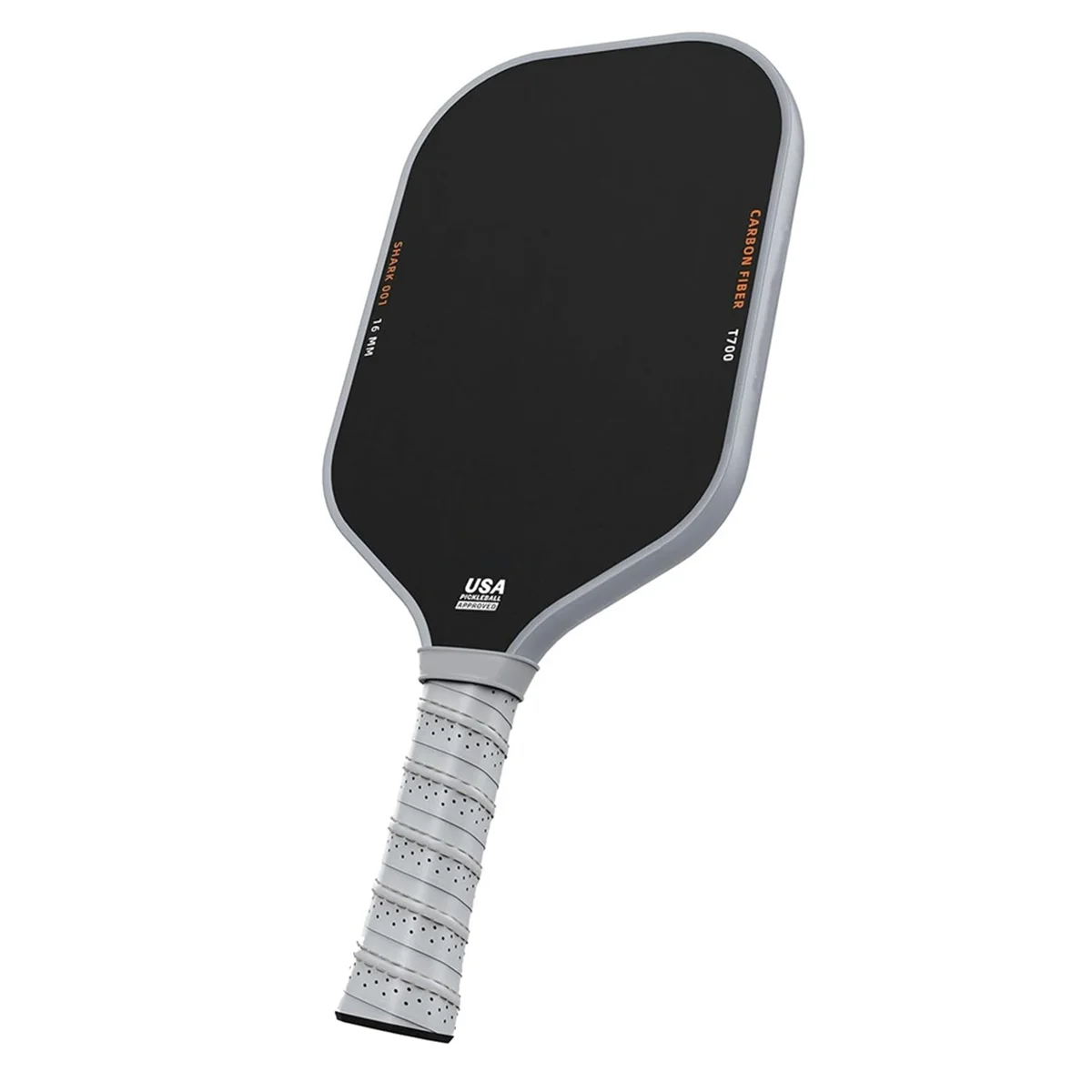 T700 Carbon Fiber Pickleball Paddle Surface 16MM PP Honeycomb Core Enhanced Power&Control Anti-Slip Hand Grip Paddle B