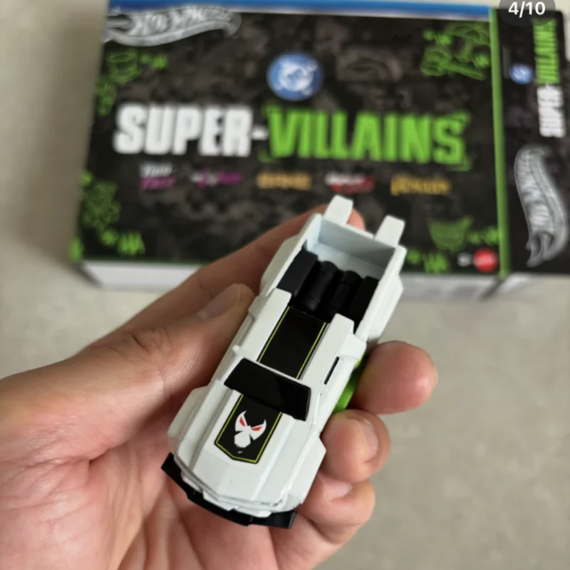 

Hot Wheels 5 Pack Silver Series Diecast Car DC Super Villains Batman Alloy Toy JNN44 Collectible for Adult Hobby