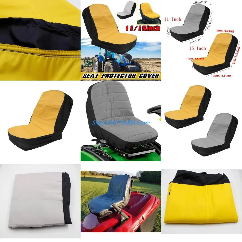 y1gd ركوب جزازة العشب جرار لتغطية مقعد الغبار الثقيلة لسترة Acce الكلاسيكية #1