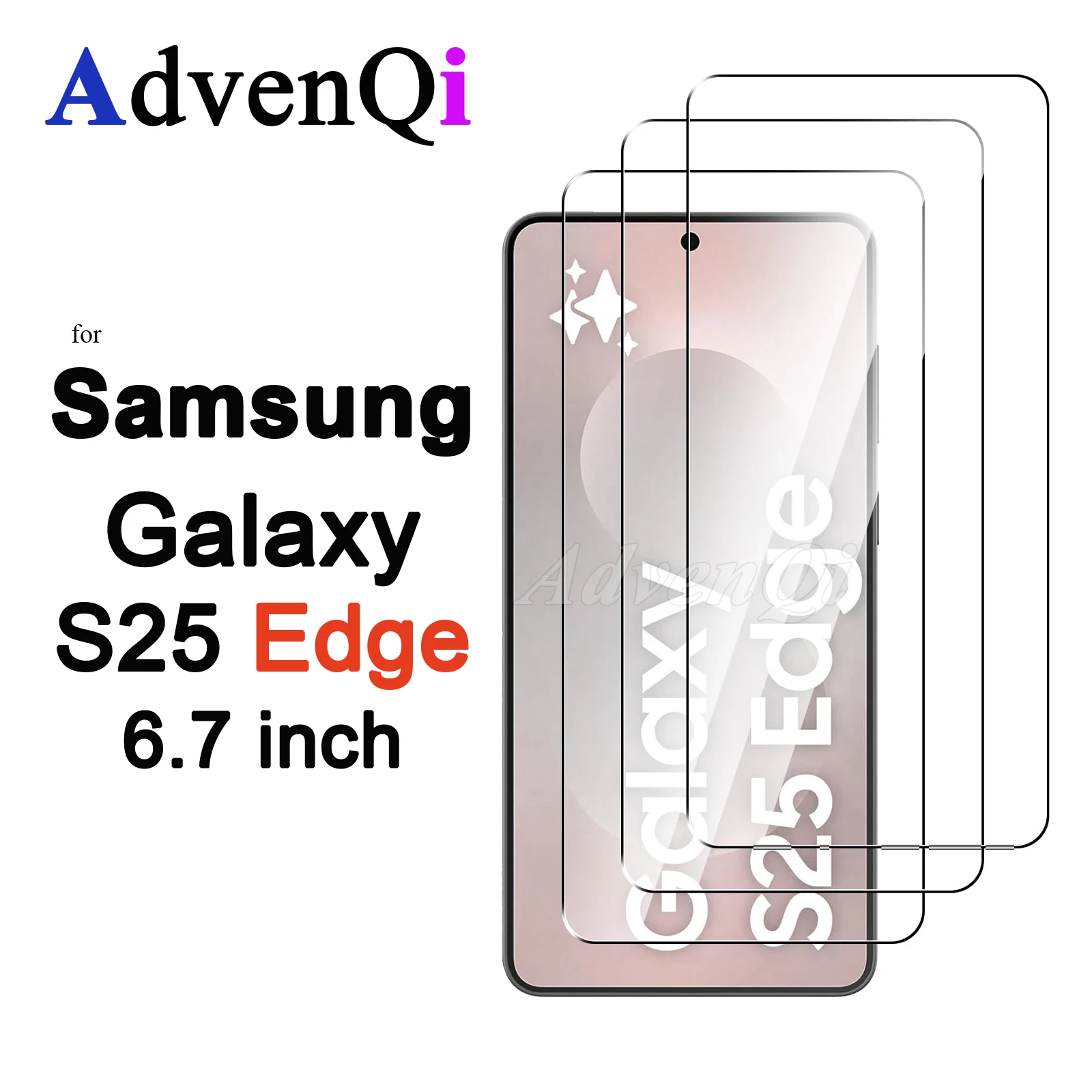 Screen Protector for Samsung Galaxy S25 Edge Tempered Glass 9H Anti Scratch product photo