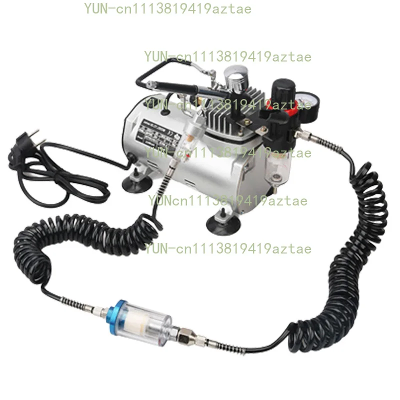 Small Air Compressor Silent Furniture Leather Repair Manicure Model Coloring Airbrush Air Pump Piston  110W 220V-240V