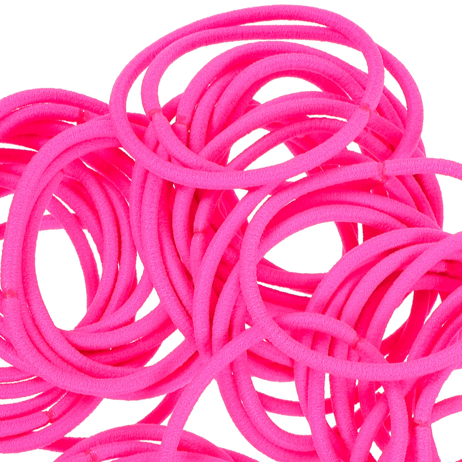 

50pcs Elastic Ponytail Holder Rope Kids s s Kids Stretchy Metal Free Sewing Accessories