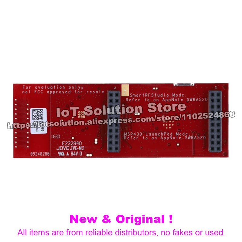 BOOSTXL-CC1125 CC1125 BoosterPack for 868/915 MHz Applications