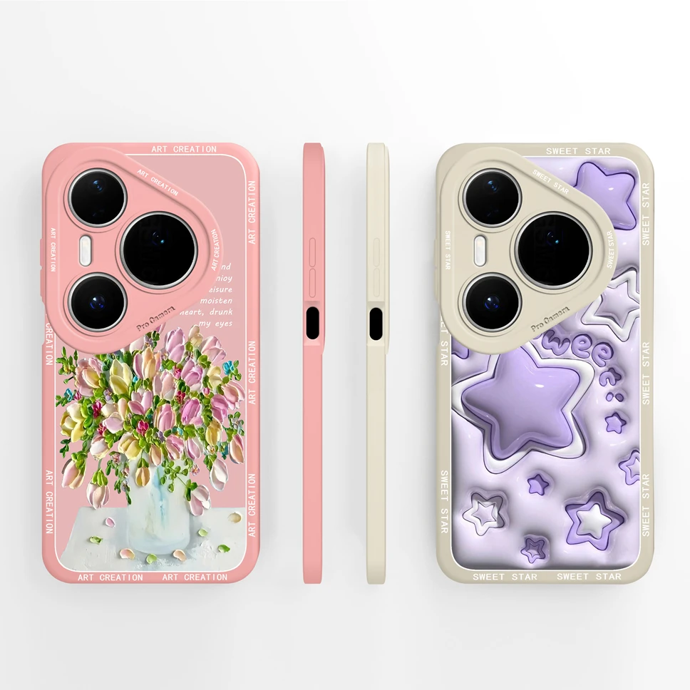 حافظة لهاتف هواوي بورا 80 برو بلس الترا 5G حافظة جميلة لرائد الفضاء ناعمة من السيليكون السائل لهاتف هواوي بورا 80 برو + غلاف ممتص للصدمات #3