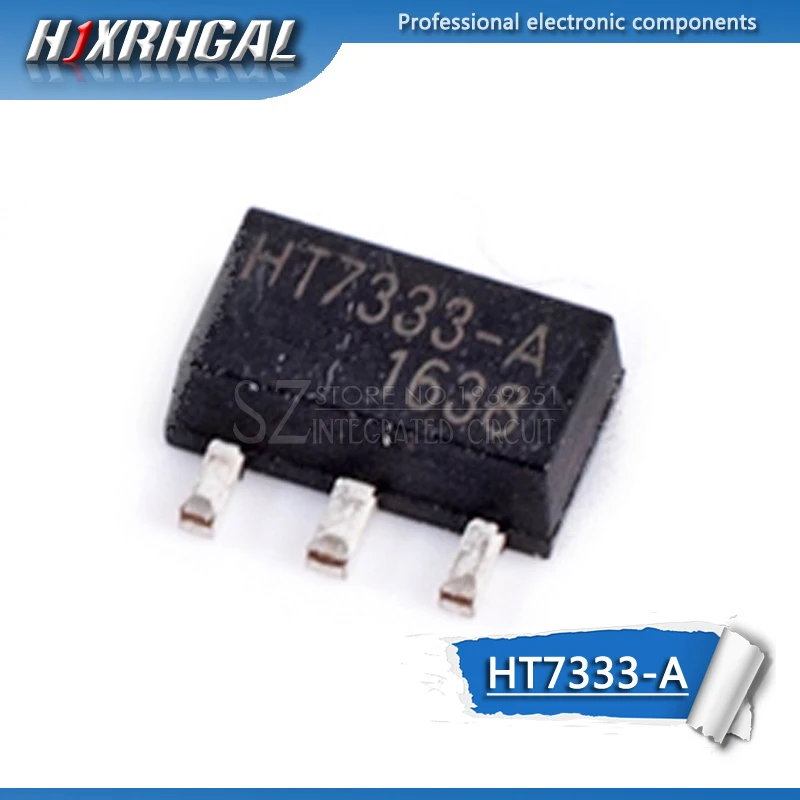 10PCS HT7333-A SOT89 HT7333-1 SOT-89 HT7333 7333-1 SMD 7333A-1 new and original IC HJXRHGAL