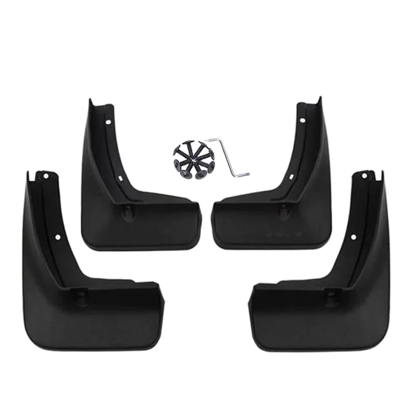 TONLINKER Car Mudguard For BAIC U5 Plus Sedan 2023- Mudguards Splash Guards Front Rear Fender Mudflaps Accessories