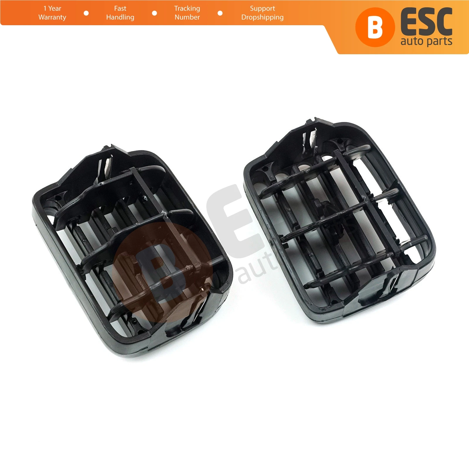 EDP1050 Interior Air Vent Intake Grille Car Dashboard Fan Nozzle Cover Diffuser Right Left Renault Clio MK2 Symbol MK1 2 Thalia