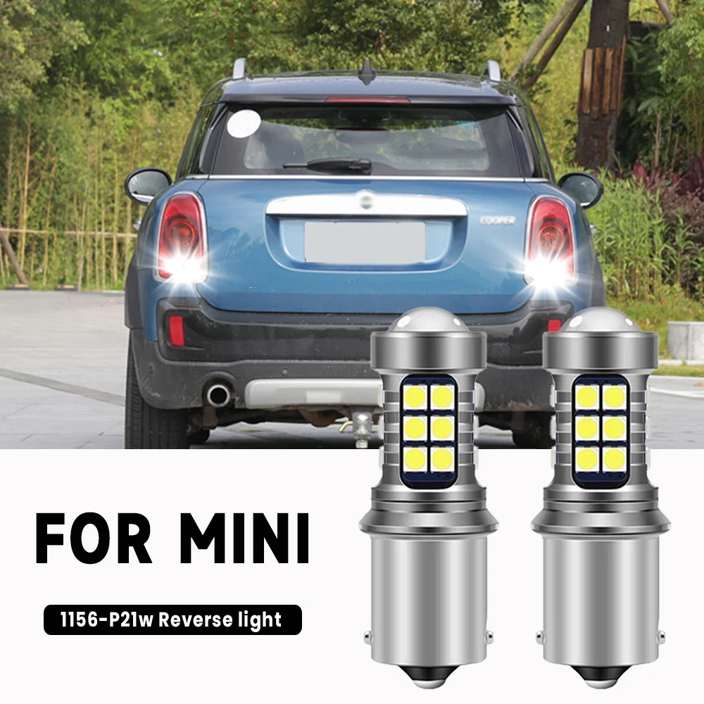 

2x P21W BA15S Canbus LED Reverse Light For Mini Cooper R50 R53 F55 R56 Clubman F54 R55 Convertible F57 R57 F60 R60 Paceman R61