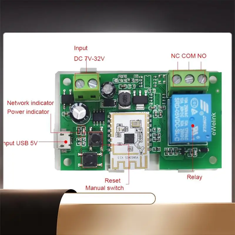 Ac/Dc 7V-32V Plasti…