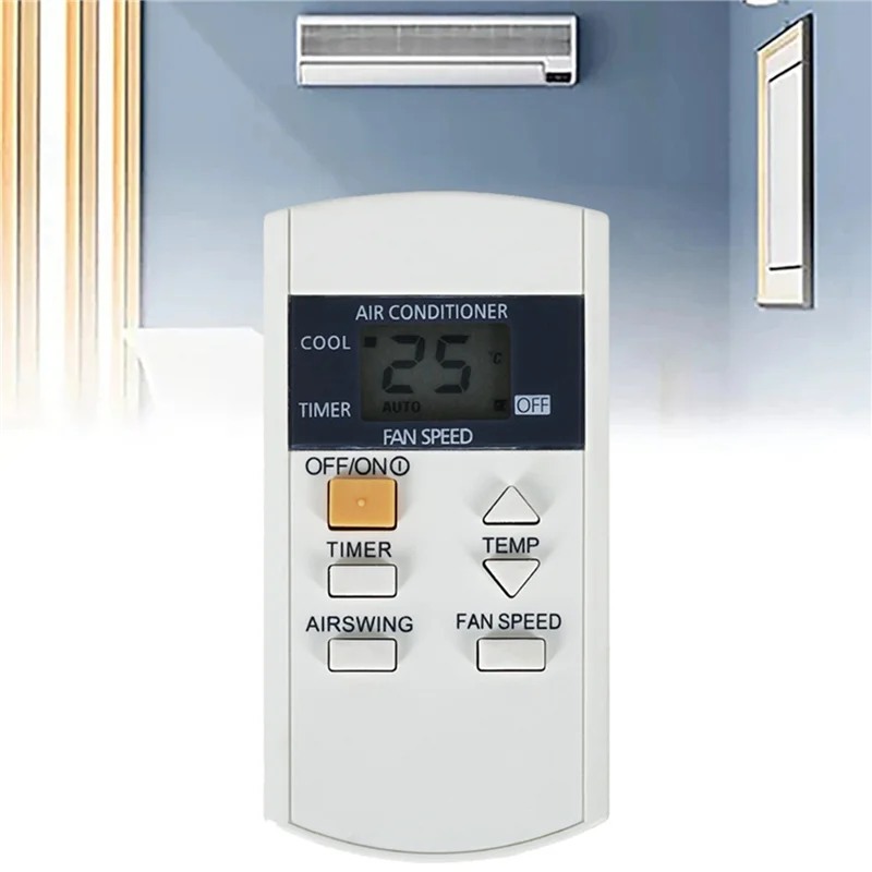 

3X A75C3740 Пульт дистанционного управления для кондиционера Panasonic A75C3740 A75C3733 Замена пульта дистанционного управления на английском языке-TCES