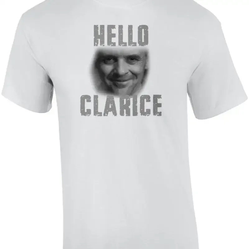 Hallo Clarice Silence Of The Lambs Hannibal Lecter 90er-Jahre-T-Shirt