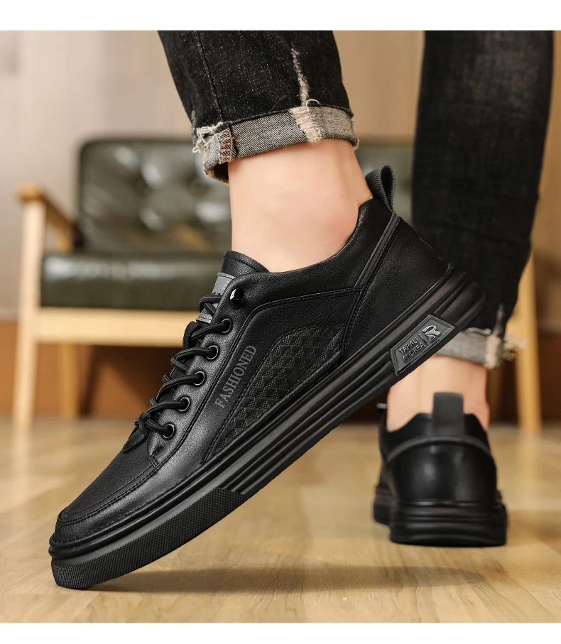 Herren-Slipper, lässige Schuhe für den Sommer, atmungsaktiv, leicht, mit weicher Sohle, flache Outdoor-Wanderschuhe, modische weiße Schuhe für Studenten. – Detail 13