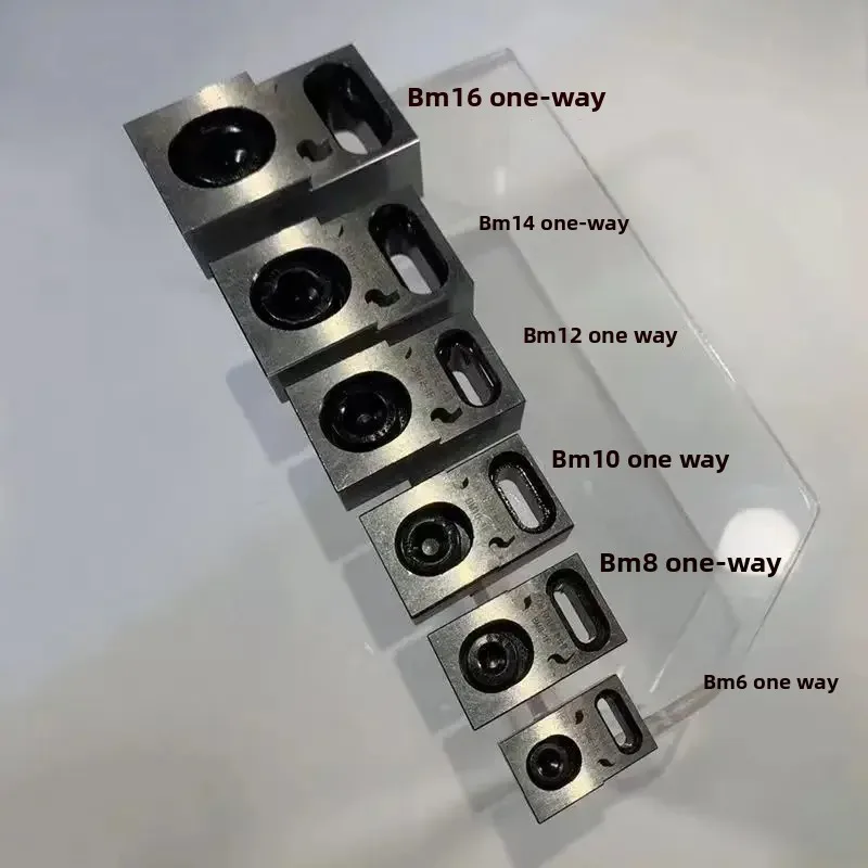 OK Fixture Clamps Extended Single-Sided Jig Heavy Cutting Precision Multifunction Parallel Flat Vise Side Fixed Clamping Block