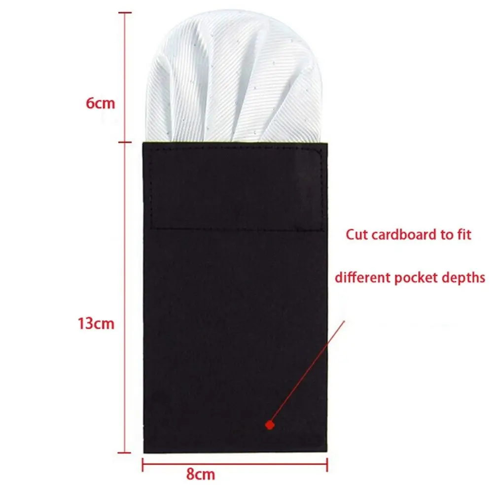 Hand Towel Polka Dots Solid Color Chest Towel Suit Accessories Korean Pocket Hanky Suit Pocket Towels Men Handkerchief