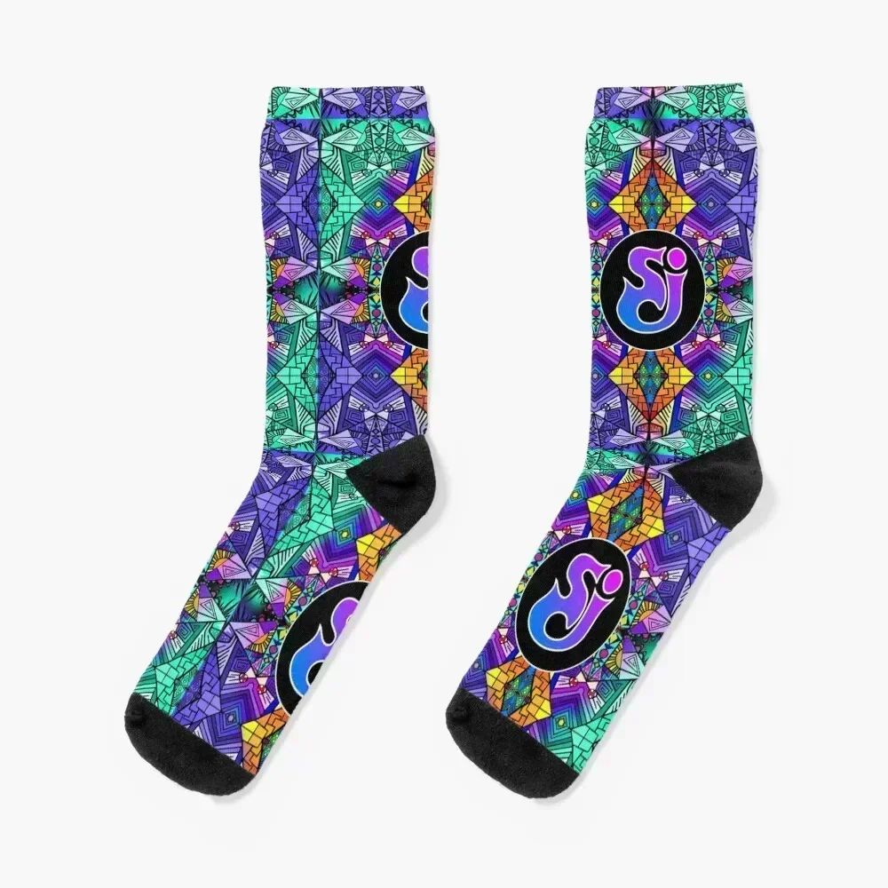 

String Cheese Incident - Trippy Pattern 7 Socks sheer hockey cycling retro Luxury Woman Socks Men's