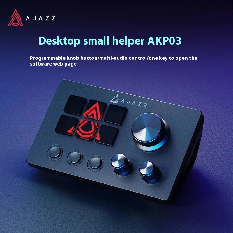 Ajazz AKP153/AKP03 Customized Multifunctional Mini Keyboard Console Intelligent Panel Desktop Display Programming Keyboard