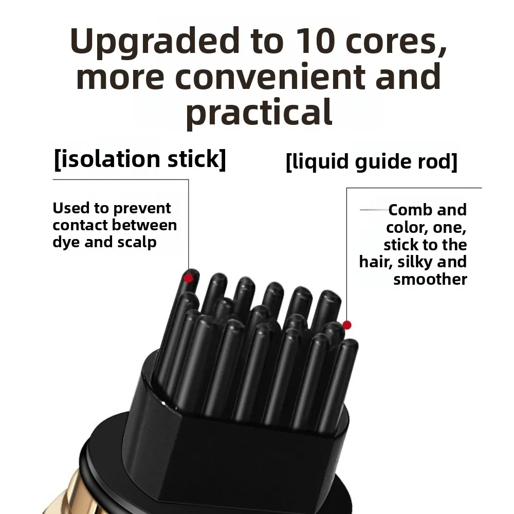 2-in-1 Handy Hair Color Comb Hair Styling Pen Hair Styling Comb Quick Hair Styling Hair Dye Comb Hair Color Tool