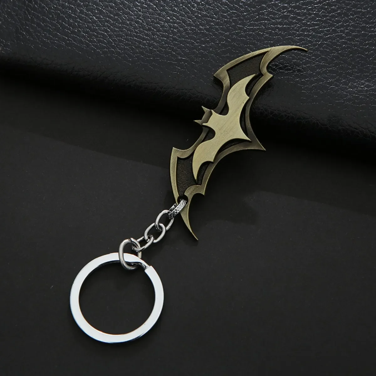 Creative Bat Keychain Unisex Bag Decoration Cartoon Theme Unique Gift for Men And Women car accessories for BMW KIA Audi