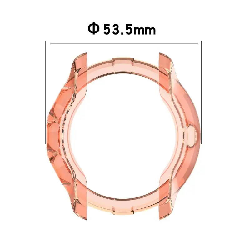 High Transparency Watch Bumper Case Watch Watch Case Tpu Watch Tpu Protective Case Universal Smart Wearable Device Perfect Fit