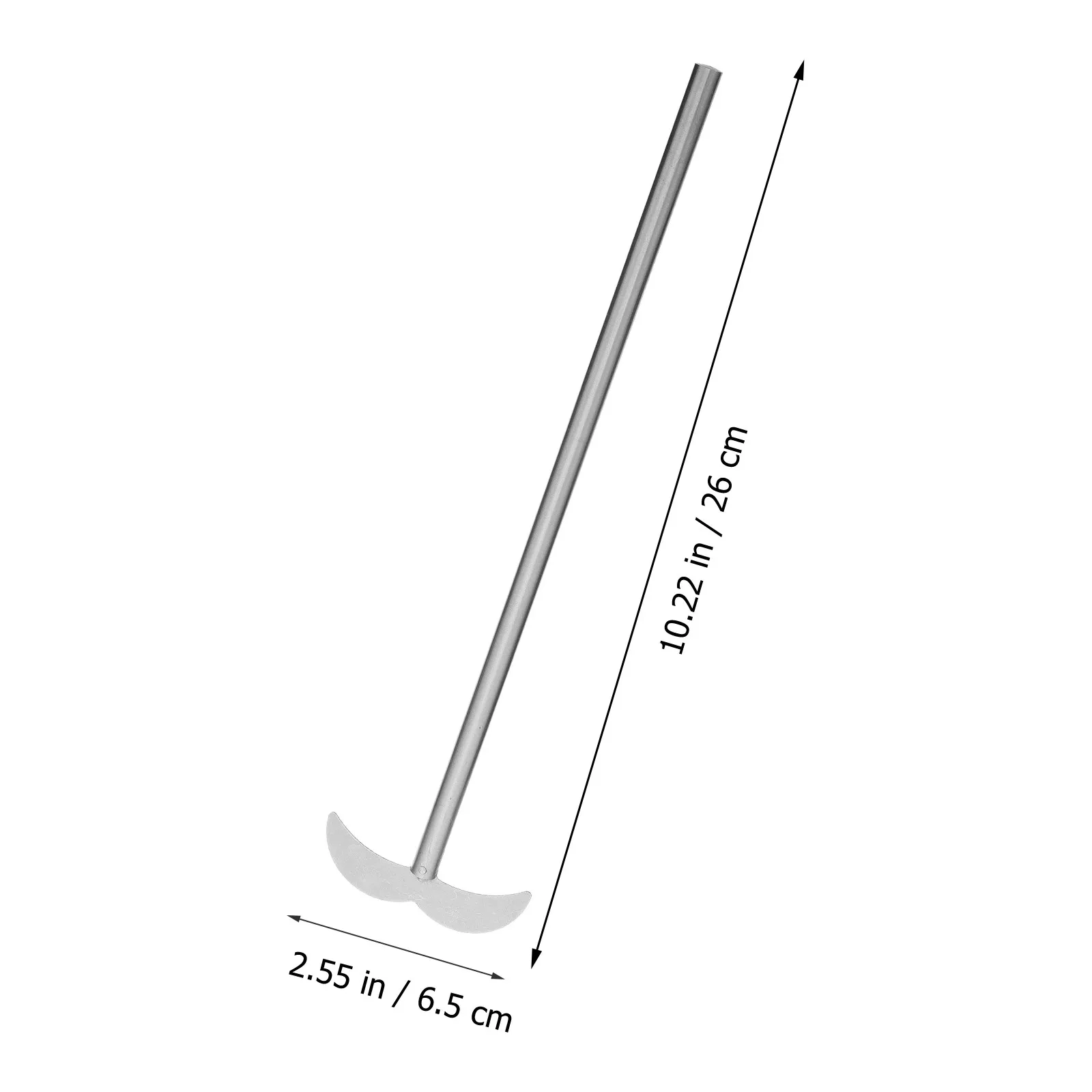 1Pcs Stainless Steel Mixing Stirrer High Quality Laboratory Stirring Bar Acid Base Resistant Scientific Research Experiment Tool