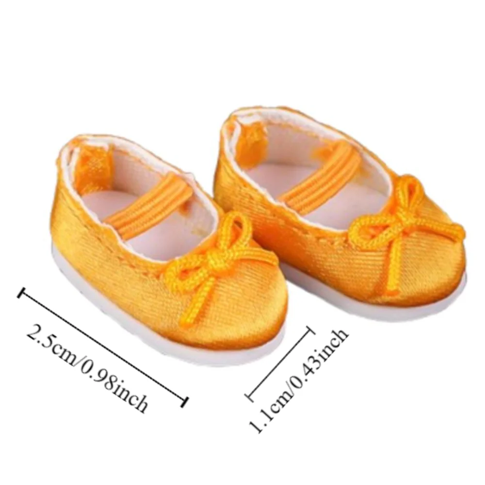 1 pair High Street Fashion OB11 Ballet shoes Cloth Multi-color 1/12 Bjd Doll Shoes Cartoon 1 Pair 1/12 Bjd Casual Shoes