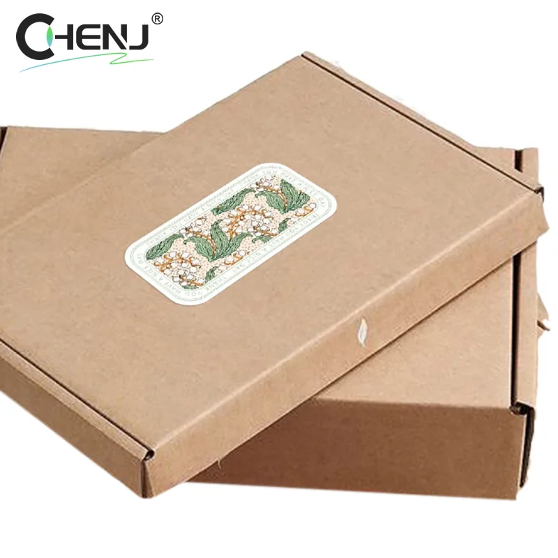 100pcs/wrap This Package Is Happy To See You Too Stickers Small Business Gift Box Packaging Decor Thank You Sticker Seal Labels
