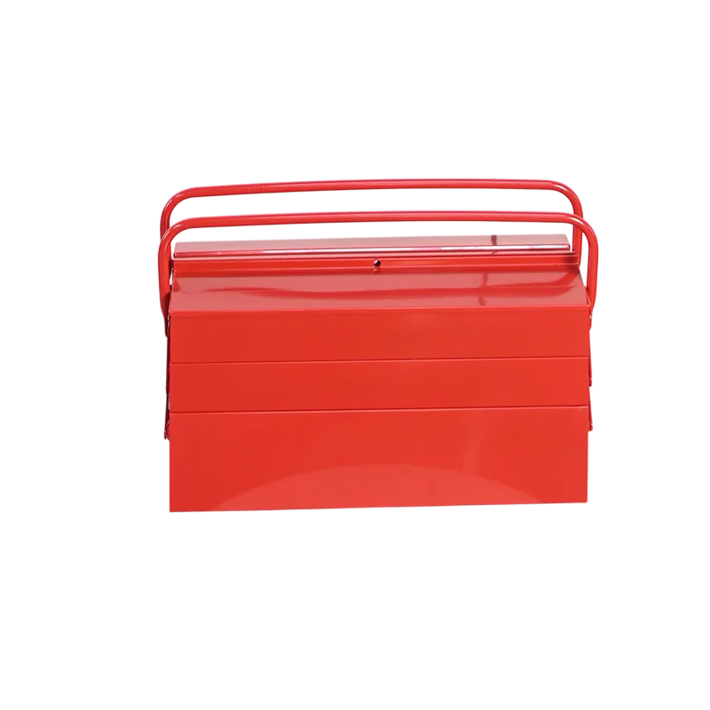 a forHeavy Duty Handheld Steel Toolbox, Multi-purpose Hardware Organizer for Car, Home, Garage Maintenance