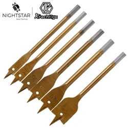 Krachtige 6Pcs Hole Saw Drill Bits Set Woodworking DIY Tool Spade Dill Bits Wood Flat Hole Drill Bit 10mm - 25mm