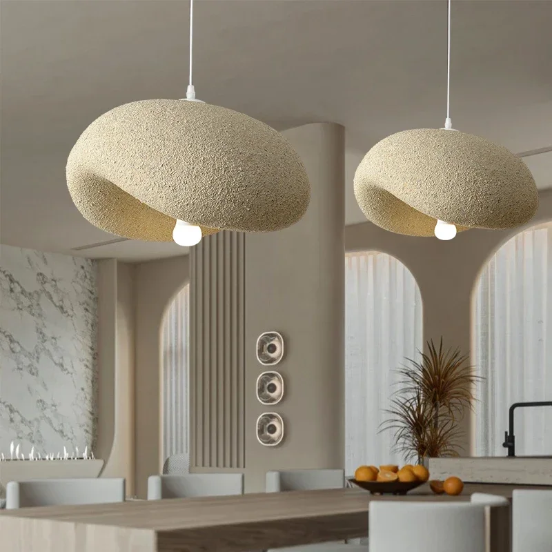 

Modern New Design Wabi Sabi Chandelier Japanese Style Kitchen Dinning Hall Living Room Pendant Lamps Bedroom Art Table Bar Light