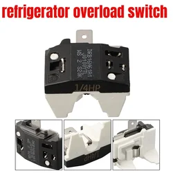 110/220V Refrigerator PTC Starter Relay Compressor Overload Protector Refrigerator PTC Starting Relay 1/2 1/3 1/5 1/6 For HP