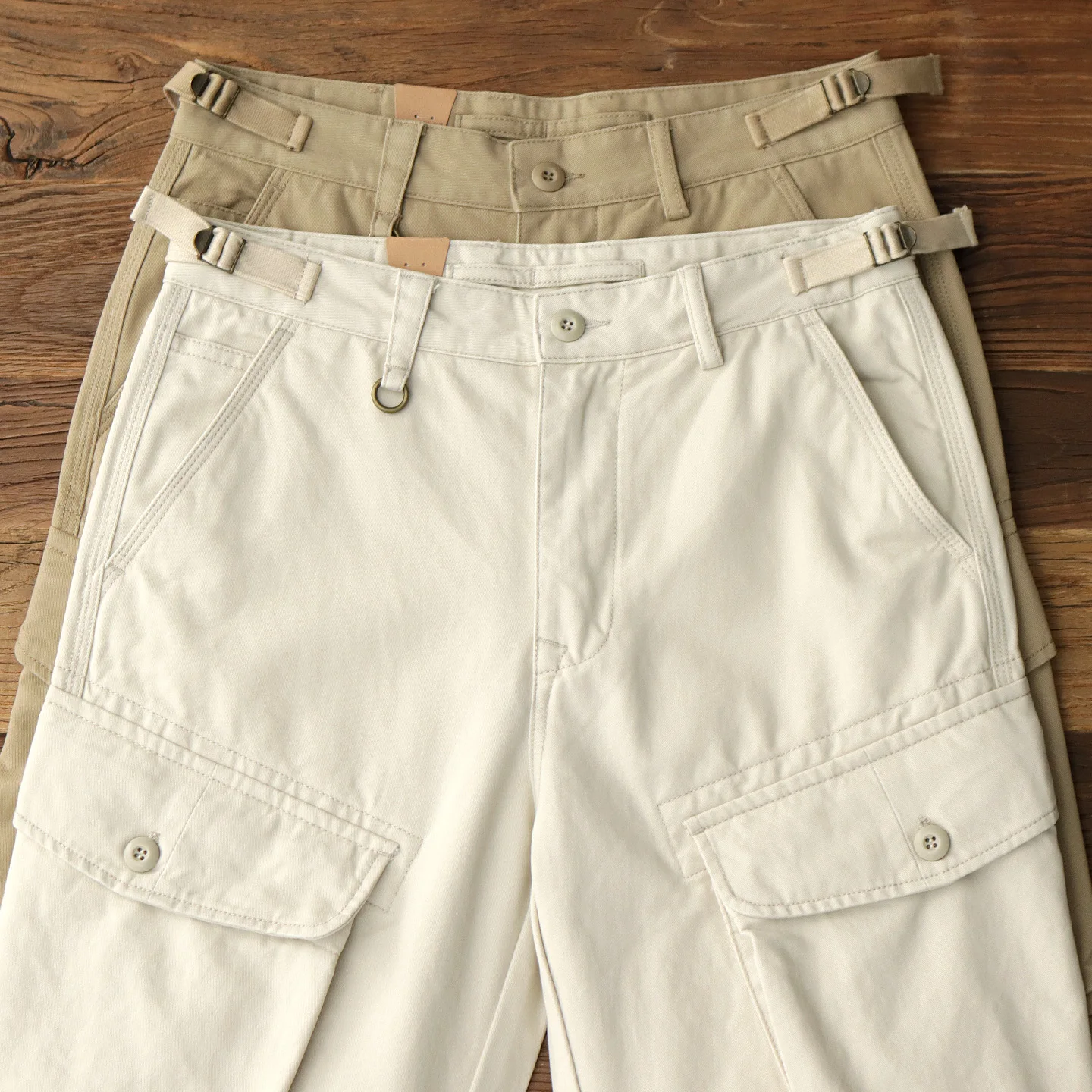 

Мужские рабочие брюки из плотного хлопка в американском ретро-стиле, свободные прямые повседневные брюки цвета хаки, удобная посадка, различные расцветки