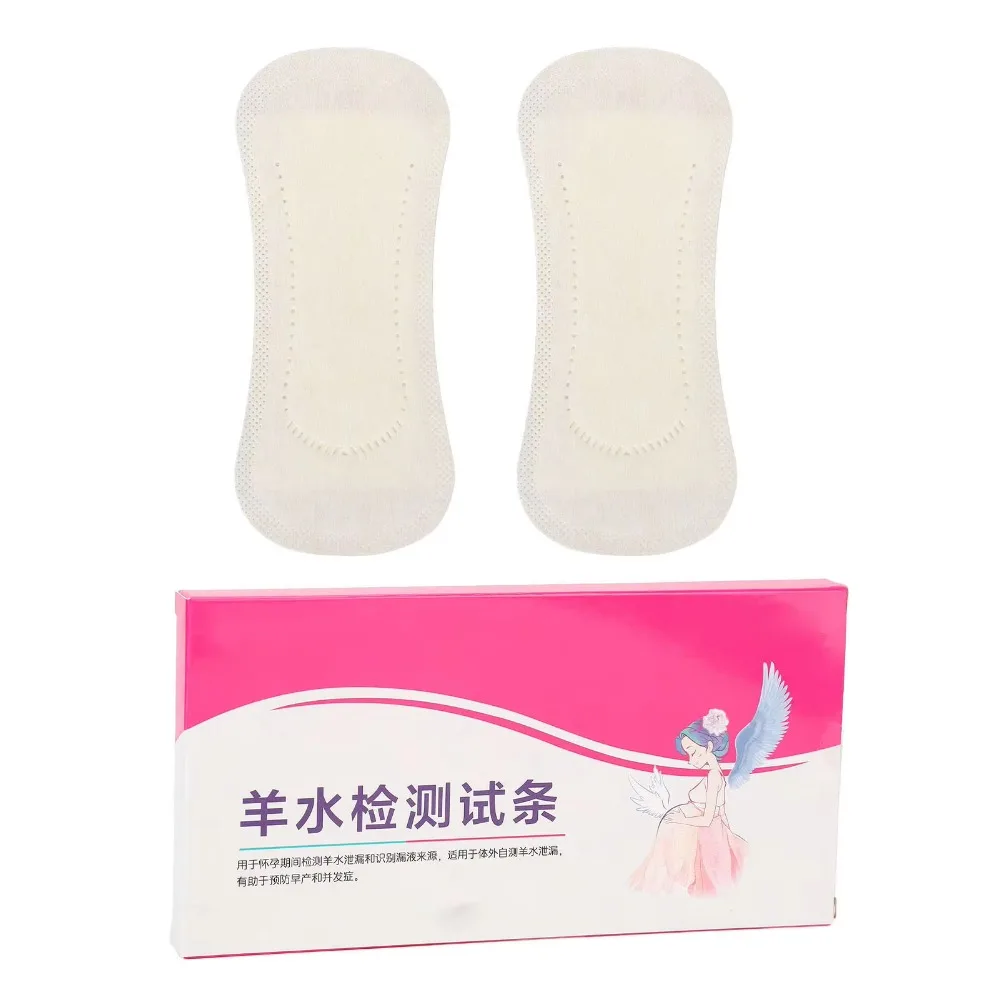 2pcs Profession Amniotic Fluid Test Strips Maternity Home High Sensitivity Feminine PH Test Strips Health Care Simple Operations