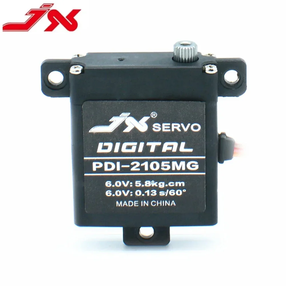 JX Servo PDI-2105MG 21g Servo 5.8kg High-Torque Metal Gear Helicopter Digital Servo For RC FPV Drone and RC Car