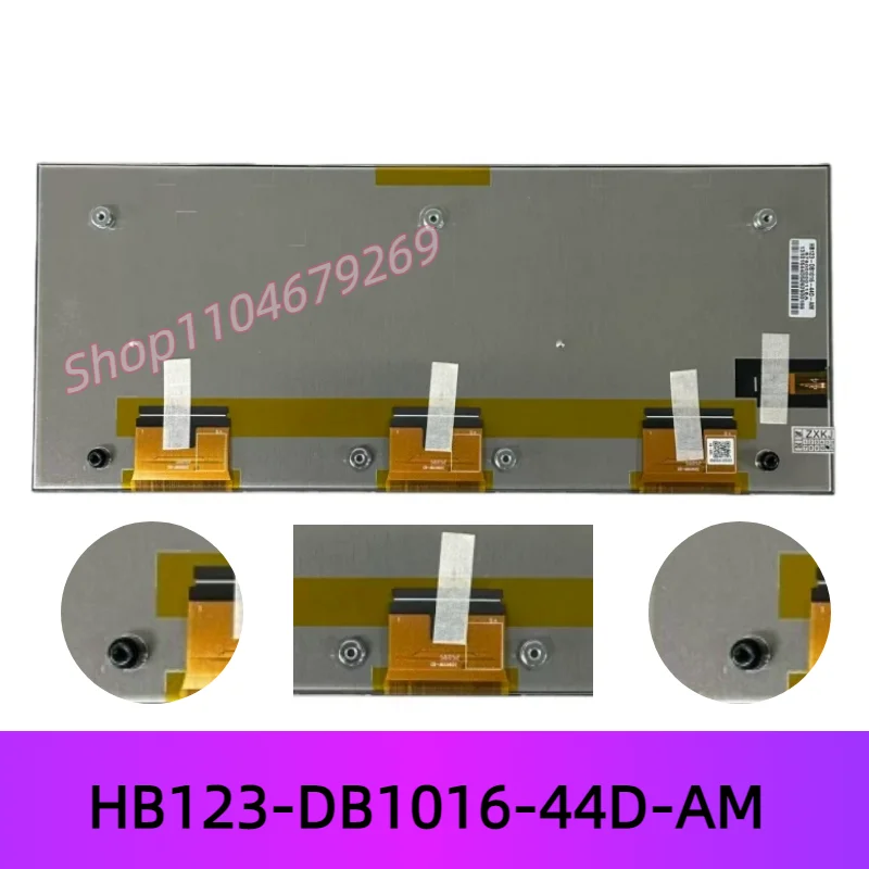 12.3 inch HB123-DB1016-44D-AM HB123-DB1016-44E-AM for car instrument LCD display panel