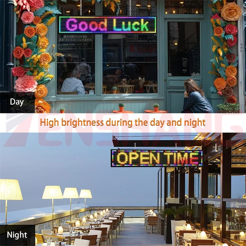 Program P10 Small Digital Luminous Projector Store Letter Church Truck Scrolling Huge Bright Advertising Out Door Full Color Led