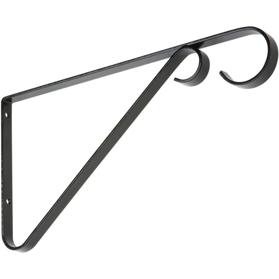 

N274563 V2653 Plant Bracket in Black9 Inch