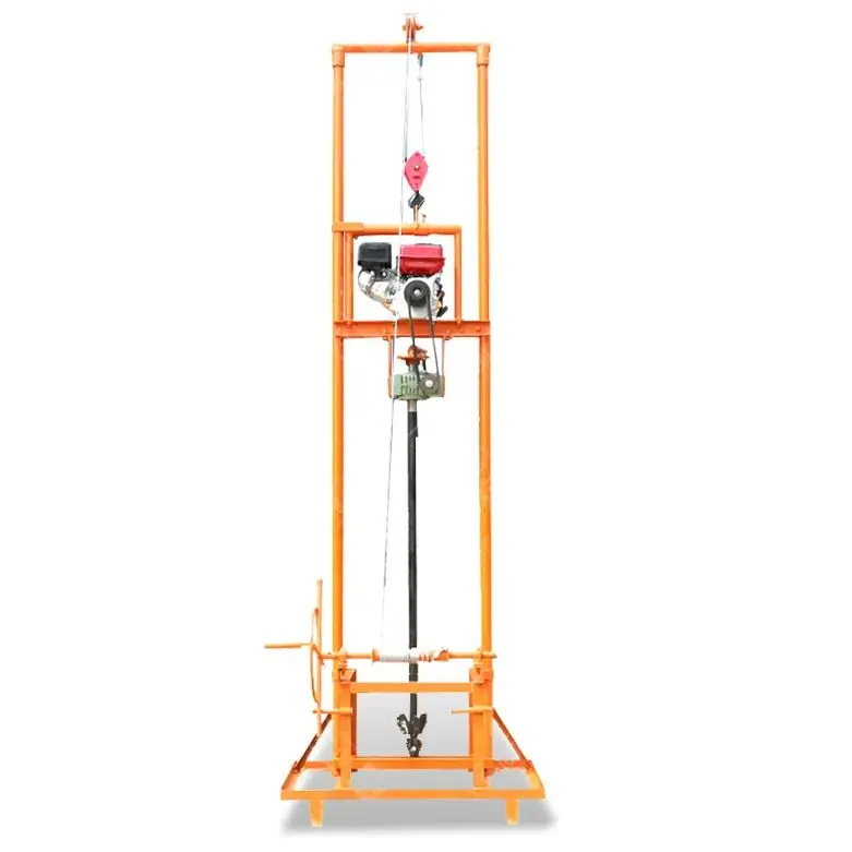 

Customized Mini Portable 80m Water Well Drilling Rig Petrol Diesel Manual Lightweight Borehole Driller Drilling Machine Hot Sale