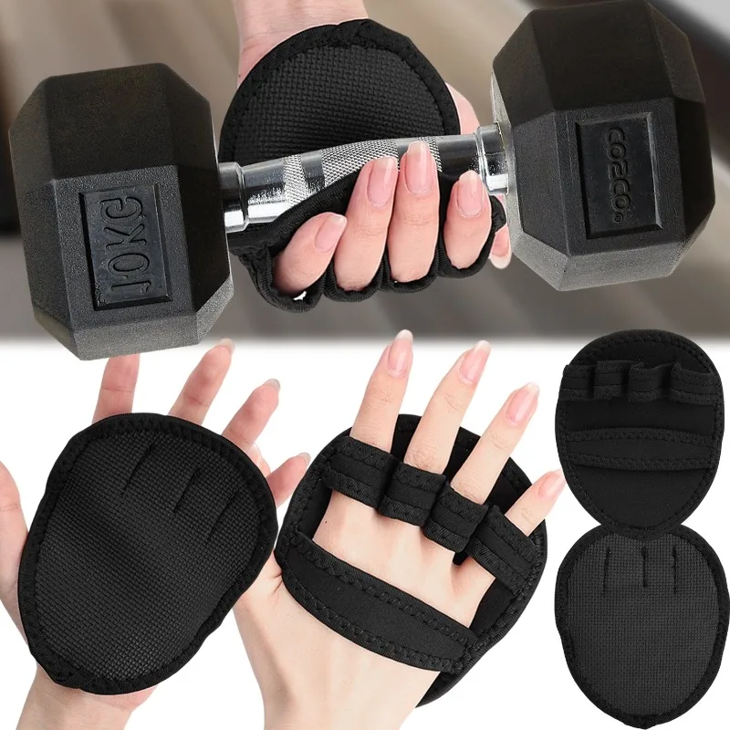 

Sports Hand Protector Non-Slip Powerlifting Gym Equipment For Men Women Palm Guard Fitness Gloves Dumbbell Training Grips Pads