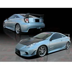 Black/Celica Carbon Fiber Modified Tail Spoiler For Toyota Celica Gts 7th Generation Toyota Powertrain 2000-2005 Model