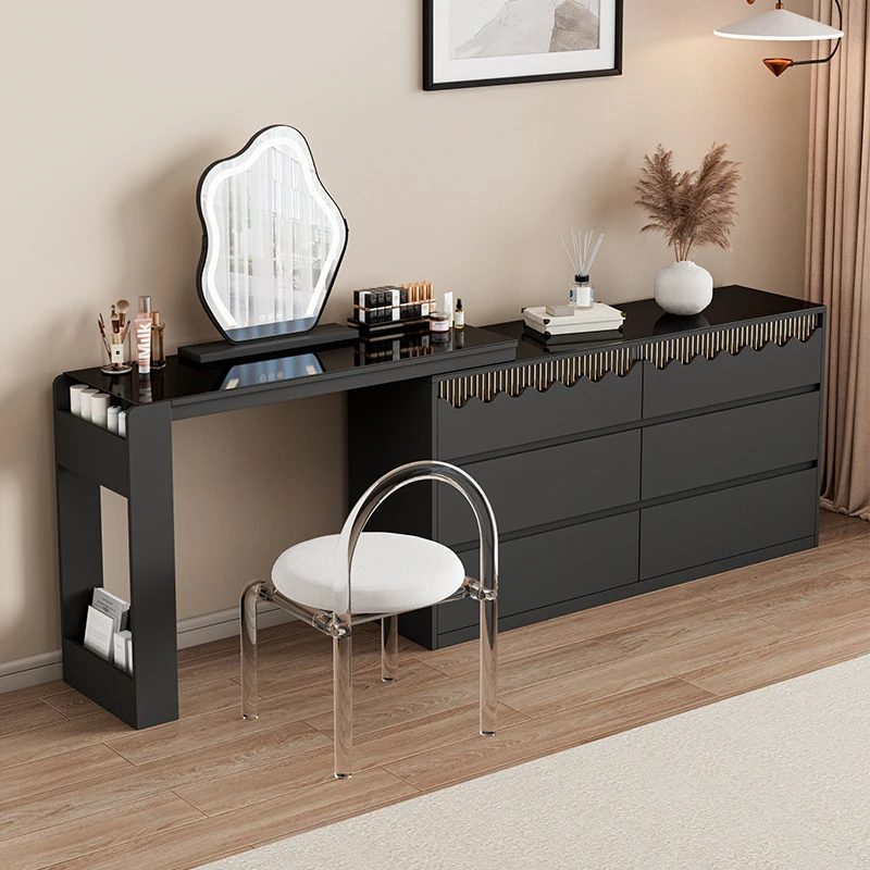 

Drawers Modern Vanity Table Bedroom Makeup Chair Women Dressing Table Living Room Bedside Mesa De Maquillaje Home Furniture