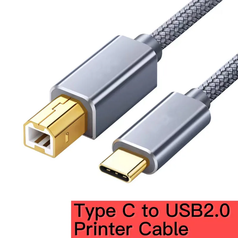 Typc-c to USB 2.0 Cable 5FT Type C to USB Cable to Midi Controller  Keyboard Audio Interface Electronic Music Instrument