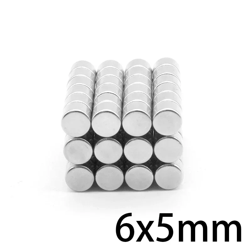 6x5 6x10 6x15 6x20 6x25 6x30mm Disc Rare Earth Neodymium Magnets N35 Small Round Search Magnet Strong 6X5 6X10 6X15 6X20