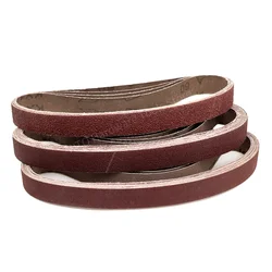 10PCS 520 * 20 mm Sanding Belts, 40-1000 Grits Aluminum Oxide Sanding Belt Sander Belt, for Polishing Wood Soft Metal Grinding