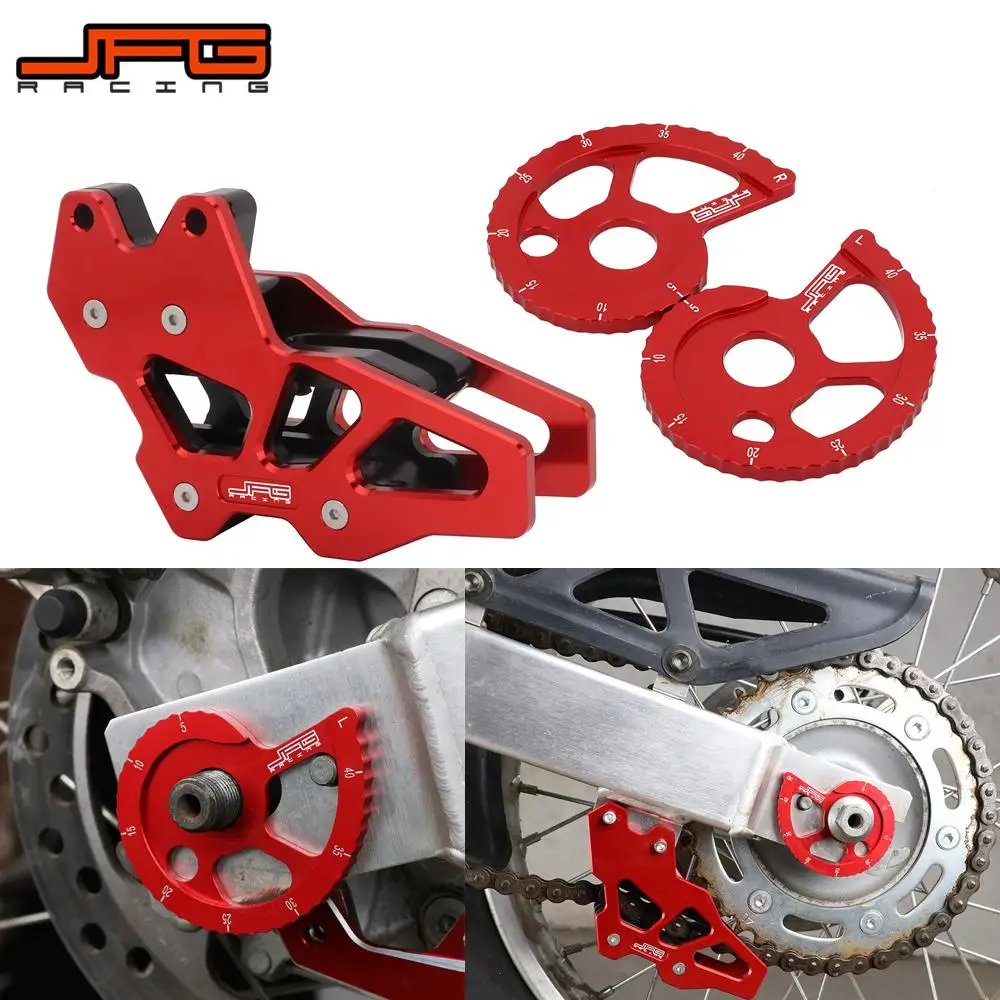 Motorcycle Chain Guide Adjuster Regulator Chain Guide Guard Protctor For Honda CRF150F CRF230F CRF 150 230 F 2003-2009 2012-2017