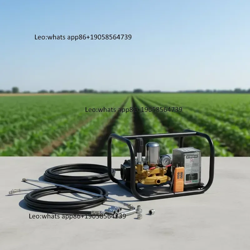 220v Agricultural HTP 22mm Plunger Pump Remote Control Portable Small Electric Battery Powered Sprayer