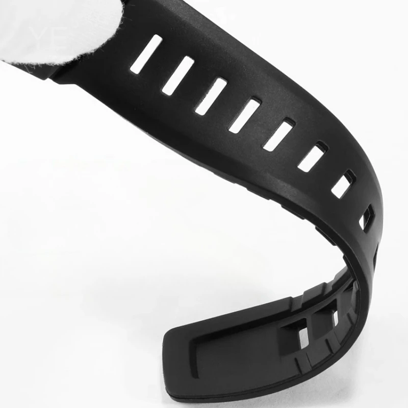 Accessori per orologi Cinturino in silicone di alta qualità nero per Casio PRO TREK Series PRG-500/260/550/510/280/250 Cinturino elastico